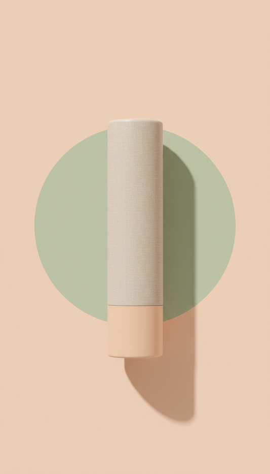 Sheer linen everyday lip balm tube