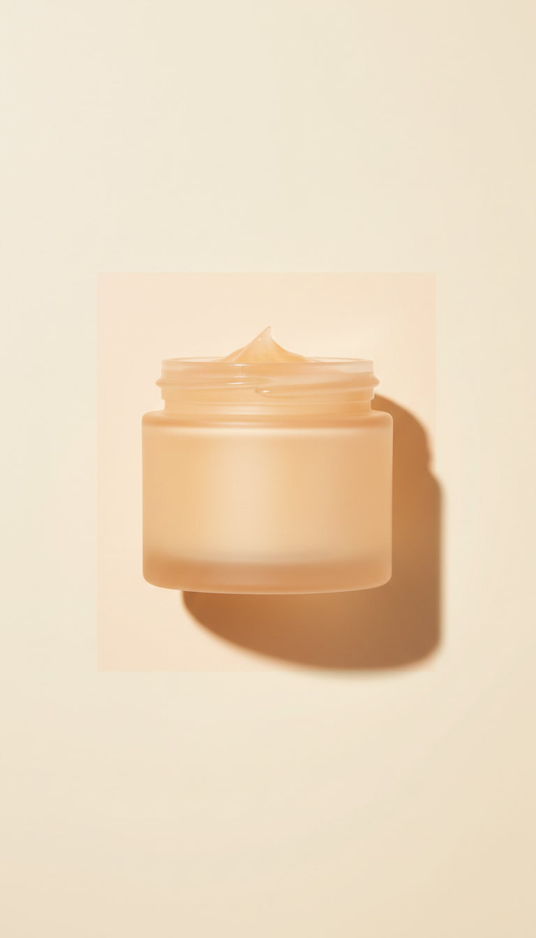 Apricot glow overnight lip treatment jar